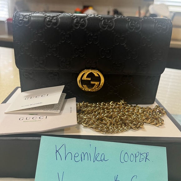 Gucci wallet on chain - Picture 3 of 14